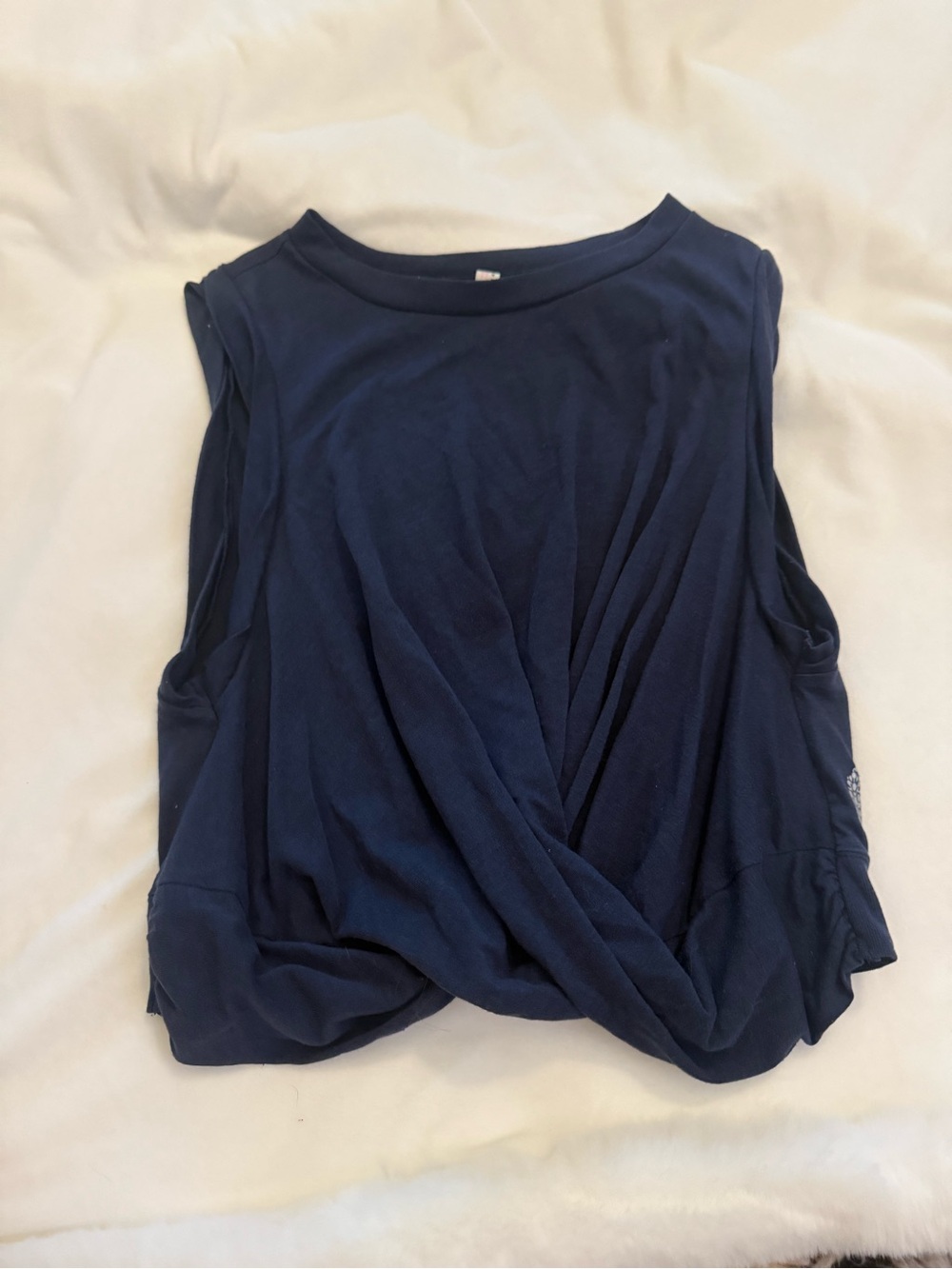 FP Movement Navy Twist-Front Women’s Top